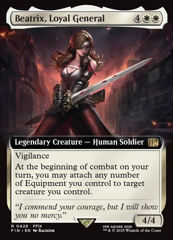 Extended Art Beatrix, Loyal General Final Fantasy #426