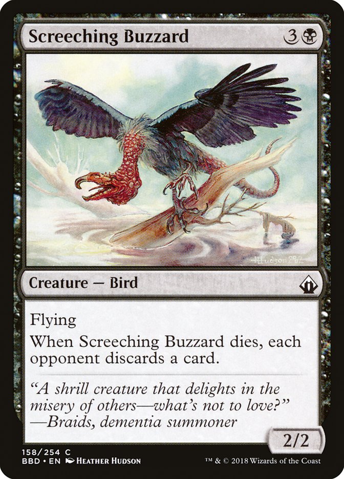 Screeching Buzzard Battlebond #158 | Magic! The Gathering Single