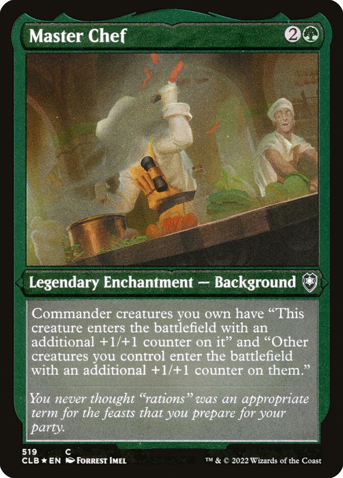 Master Chef - Commander Legends #519 Card Front