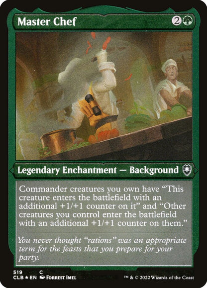 Master Chef - Commander Legends #519 Card Front