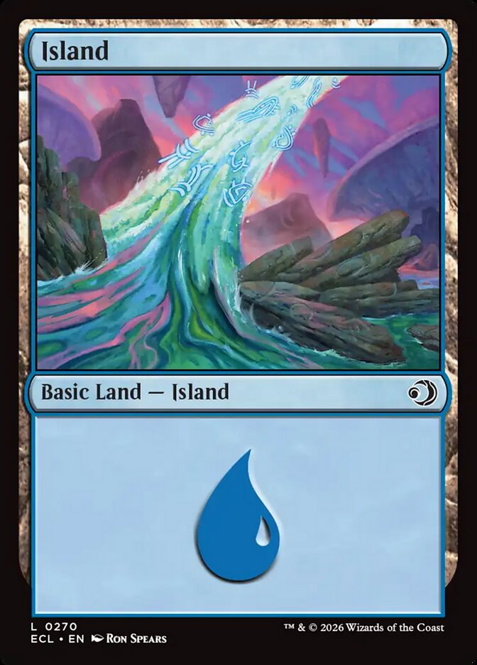 Island Basic Land Lorwyn Eclipsed #270