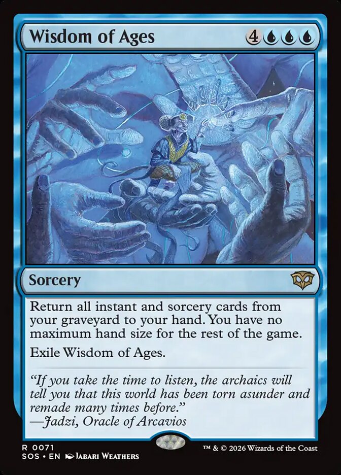 Wisdom of Ages Secrets of Strixhaven #071Card Front