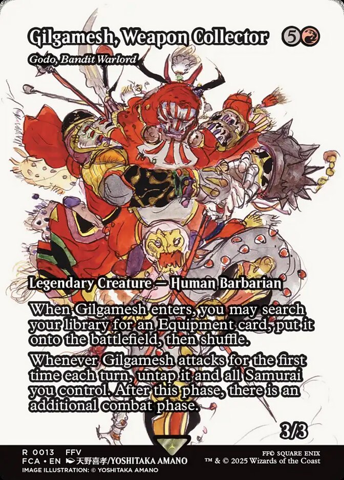 Godo, Bandit Warlord Final Fantasy Through The Ages #013 Card Front
