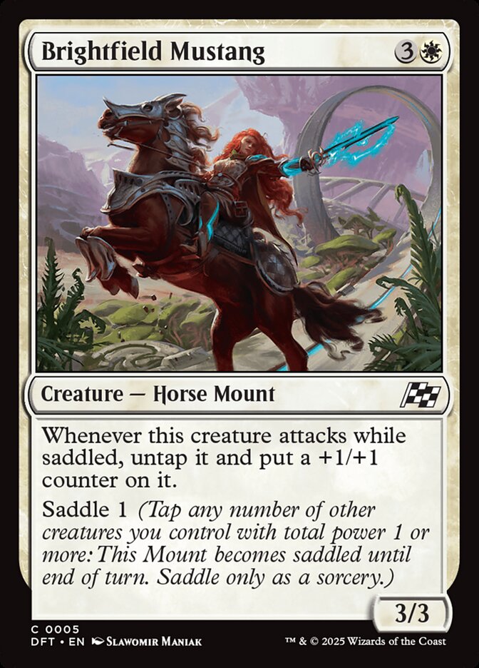 Brightfield Mustang Aetherdrift #005
