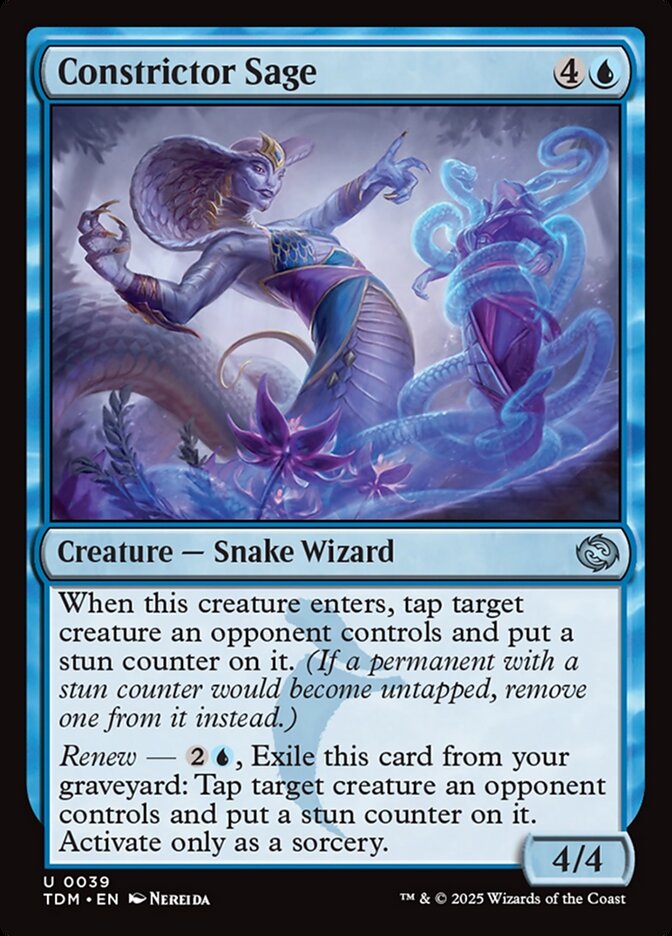 Constrictor Sage Tarkir Dragonstorm #039