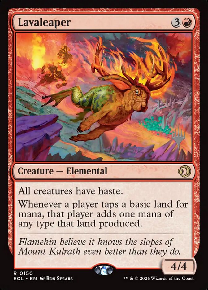 Lavaleaper Lorwyn Eclipsed #150