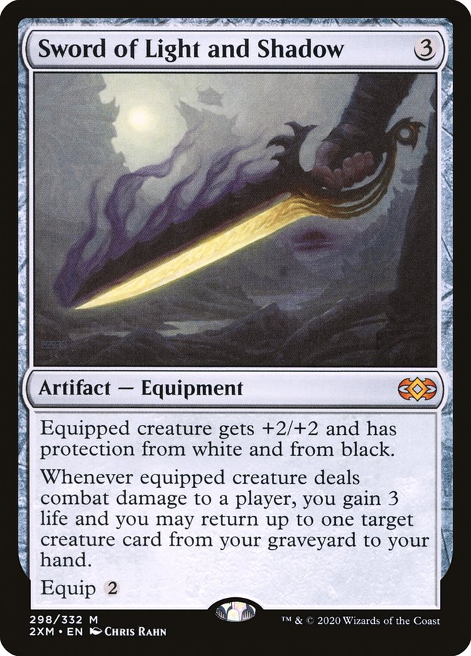 Sword of Light and Shadow Double Masters #298 Card Front