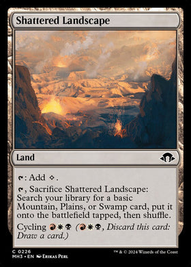 Shattered Landscape MTG Single |...