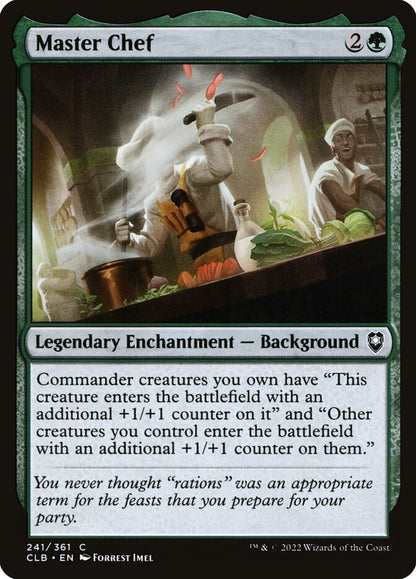Master Chef - Commander Legends #241 Card Front