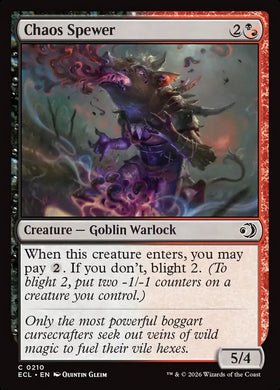 Chaos Spewer Lorwyn Eclipsed #210