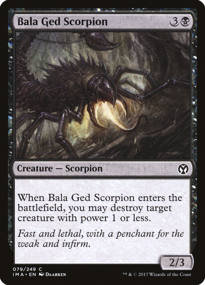 Bala Ged Scorpion - Iconic Masters #079