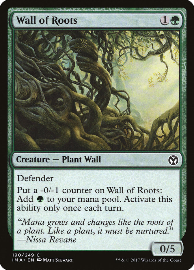Wall of Roots - Iconic Masters #190