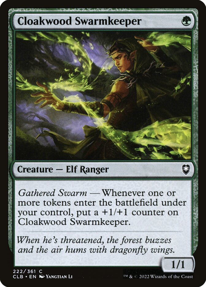 Cloakwood Swarmkeeper - Commander Legends #222