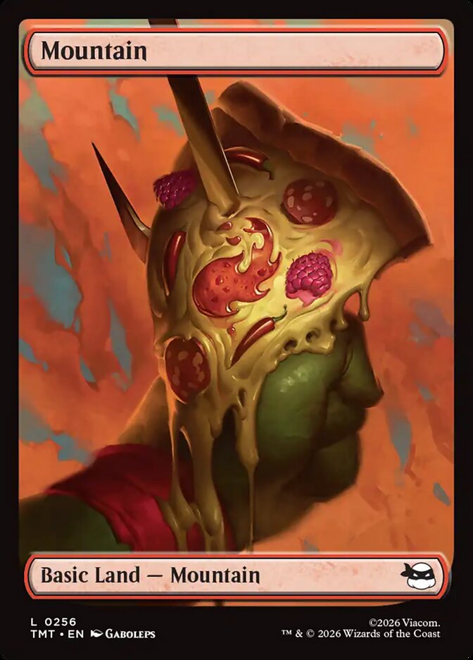 Basic Mountain Pizza Full Art #256