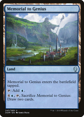 Memorial to Genius Dominaria #243