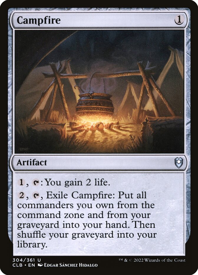 Campfire - Commander Legends #304