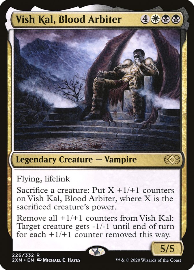 Vish Kal, Blood Arbiter Double Masters #226 Card Front