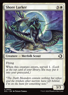 Shore Lurker Lorwyn Eclipsed #034