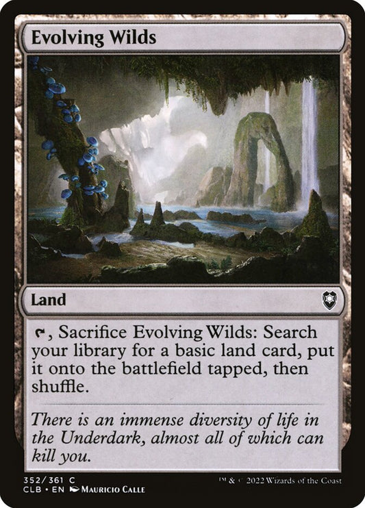 Evolving Wilds - Commander Legen...