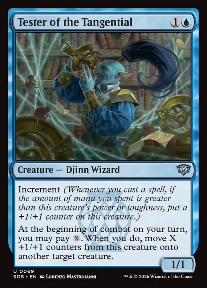 Tester of the Tangential Secrets of Strixhaven #069Card Front