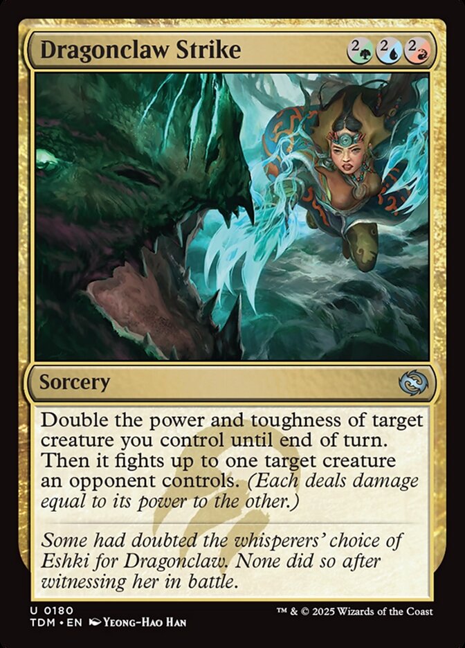 Dragonclaw Strike Tarkir Dragonstorm #180
