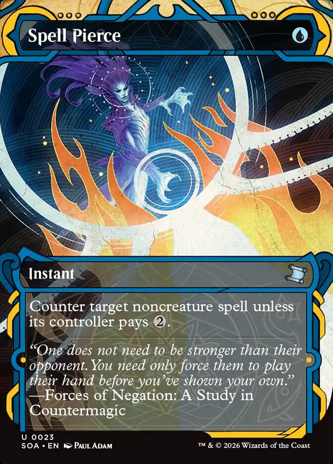Spell Pierce Secrets of Strixhaven Mystical Archive #023Card Front