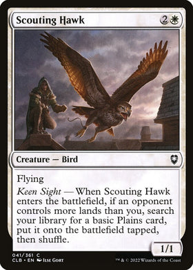Scouting Hawk - Commander Legend...