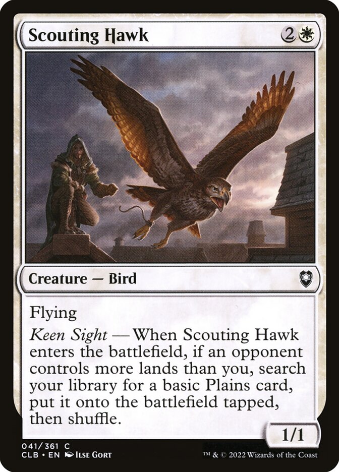 Scouting Hawk - Commander Legends #041