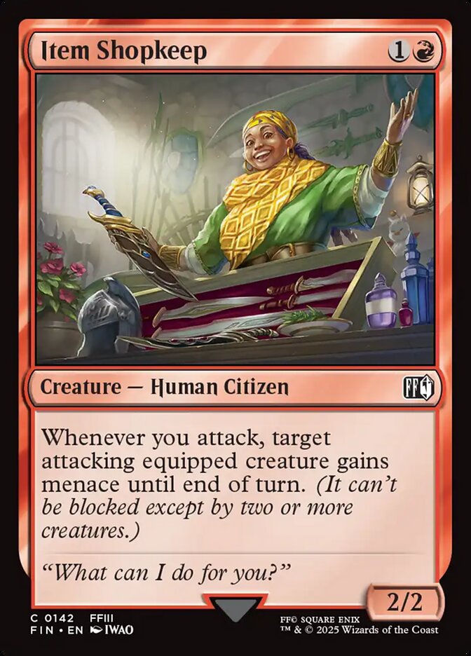 Item Shopkeep Final Fantasy #142