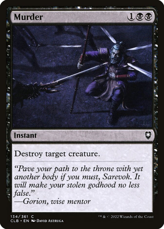 Murder - Commander Legends #134 ...