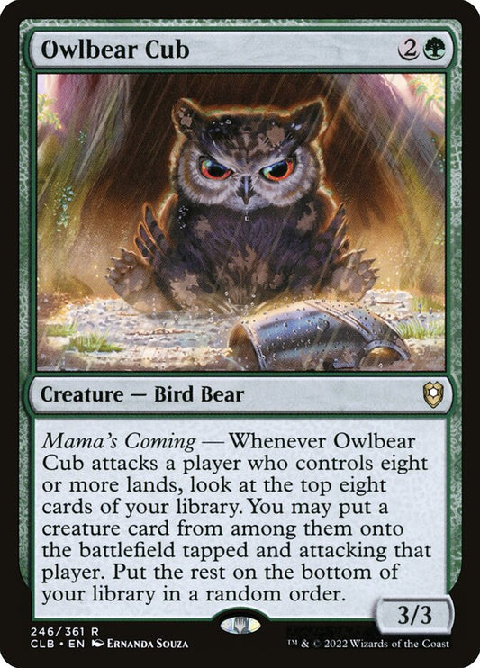 Owlbear Cub - Commander Legends ...