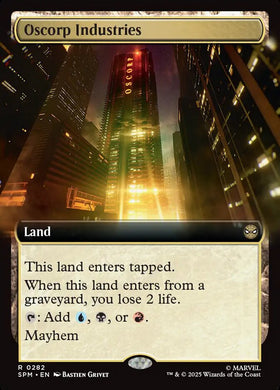 Oscorp Industries Extended Art -...