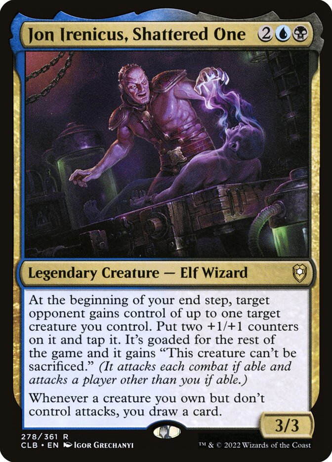 Jon Irenicus, Shattered One - Commander Legends #278