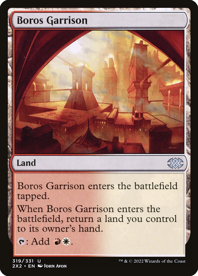 Boros Garrison Double Masters 2 #319 | MTG Singles