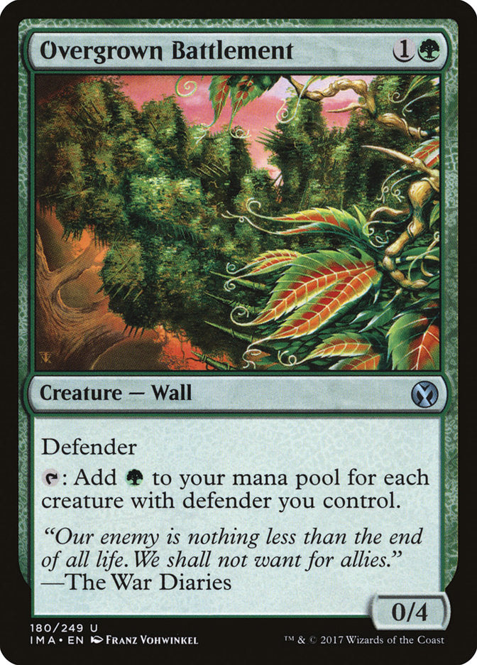 Overgrown Battlement - Iconic Masters #180