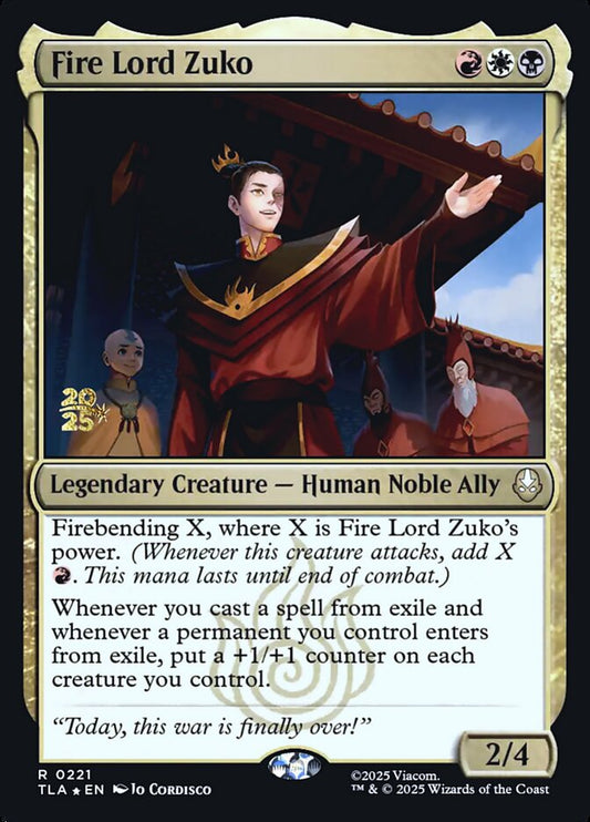 Fire Lord Zuko Avatar The Last A...