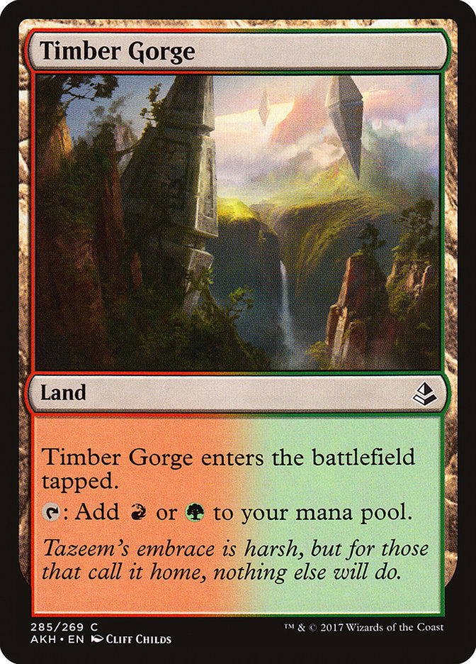Timber Gorge Amonkhet #285 | Magic! The Gathering Singles