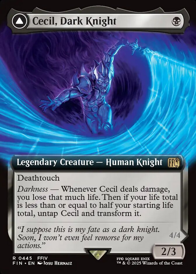 Extended Art Cecil, Dark Knight // Cecil, Redeemed Paladin Final Fantasy #445