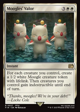 Moogles' Valor Final Fantasy...