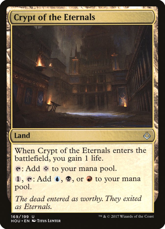 Hour of Devastation Crypt of the Eternals #169 Card Front