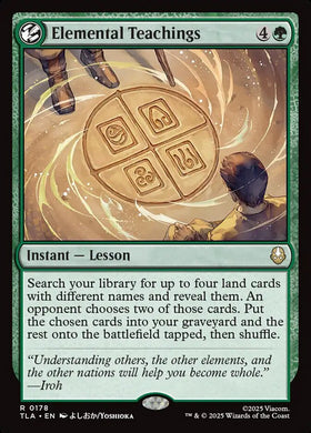 Elemental Teachings Avatar The L...