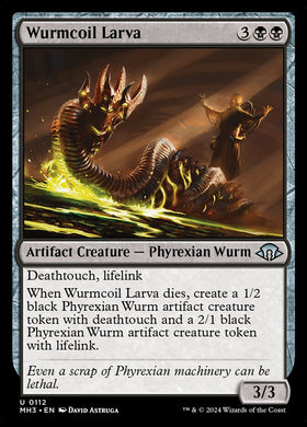 Wurmcoil Larva MTG Single | MH3 ...
