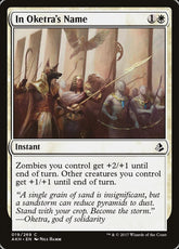 In Oketra's Name Amonkhet #0...