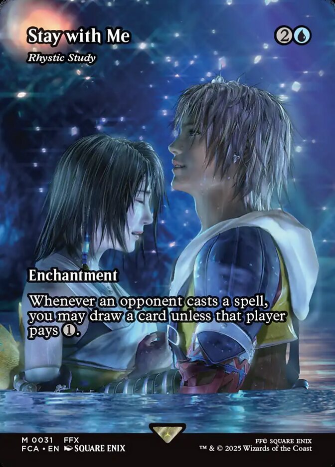 Rhystic Study Final Fantasy Through The Ages #031 Card Front