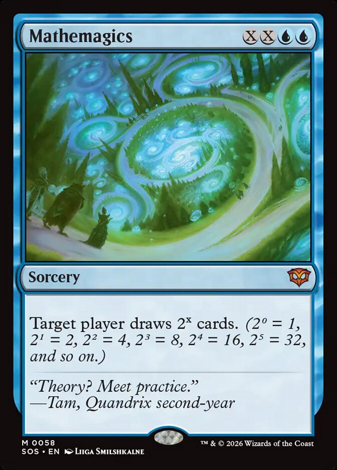 Mathemagics Secrets of Strixhaven #058Card Front