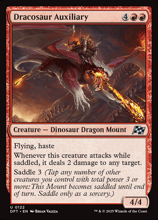 Dracosaur Auxiliary Aetherdrift #122