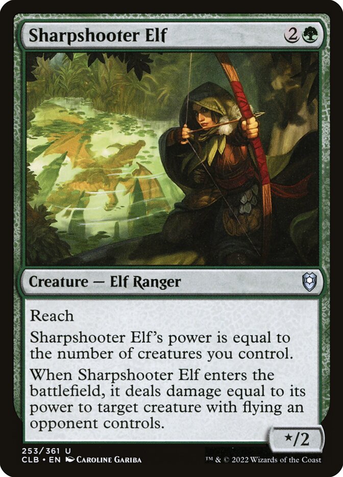 Sharpshooter Elf - Commander Legends #253