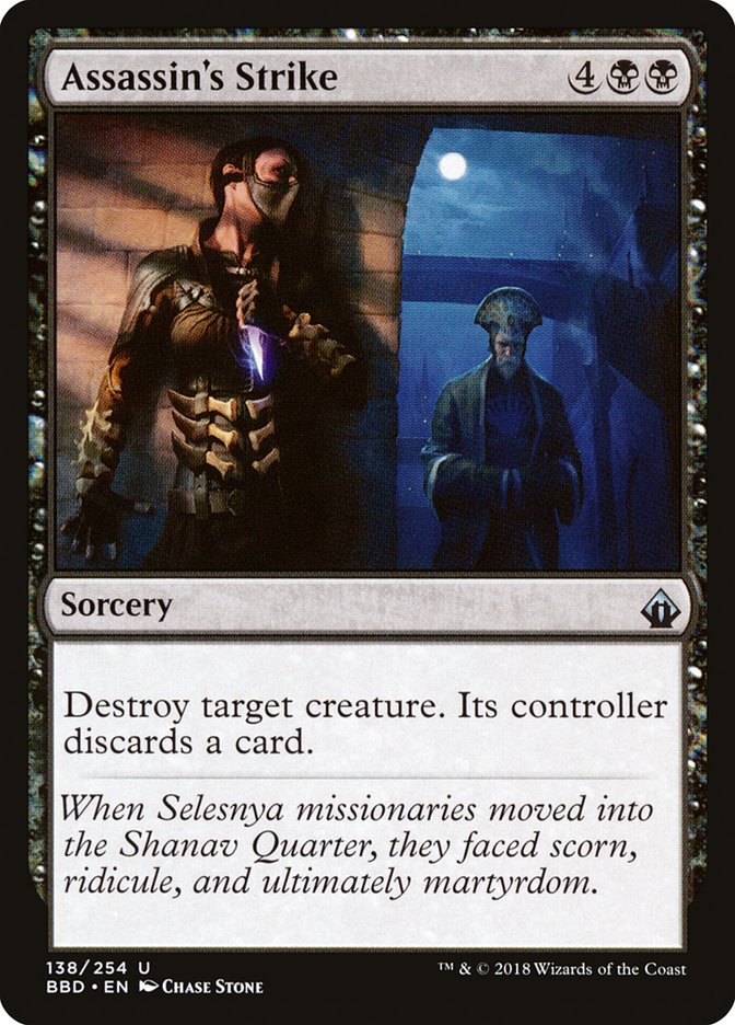 Assassin's Strike Battlebond #138 | Magic! The Gathering Single
