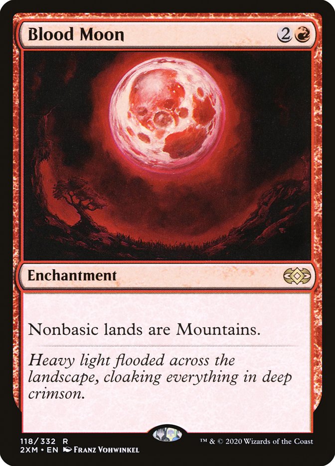 Blood Moon Double Masters #118 Card Front