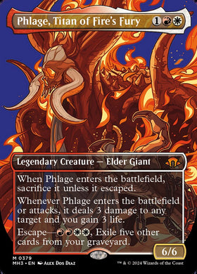 Phlage, Titan of Fire's Fury...